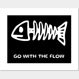 Go With The Flow Posters and Art